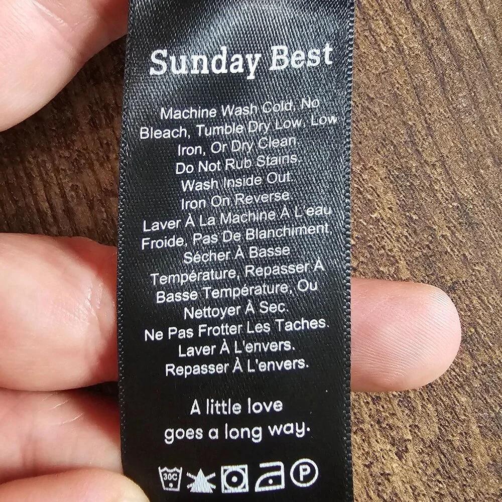 Aritzia Sunday Best Wide Leg Flowy Crop Pants, S, Black - Picture 8 of 9